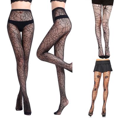 Frauen Halloween Sexy Netzstrumpfhose Strumpfhosen Garne Net Strümpfe