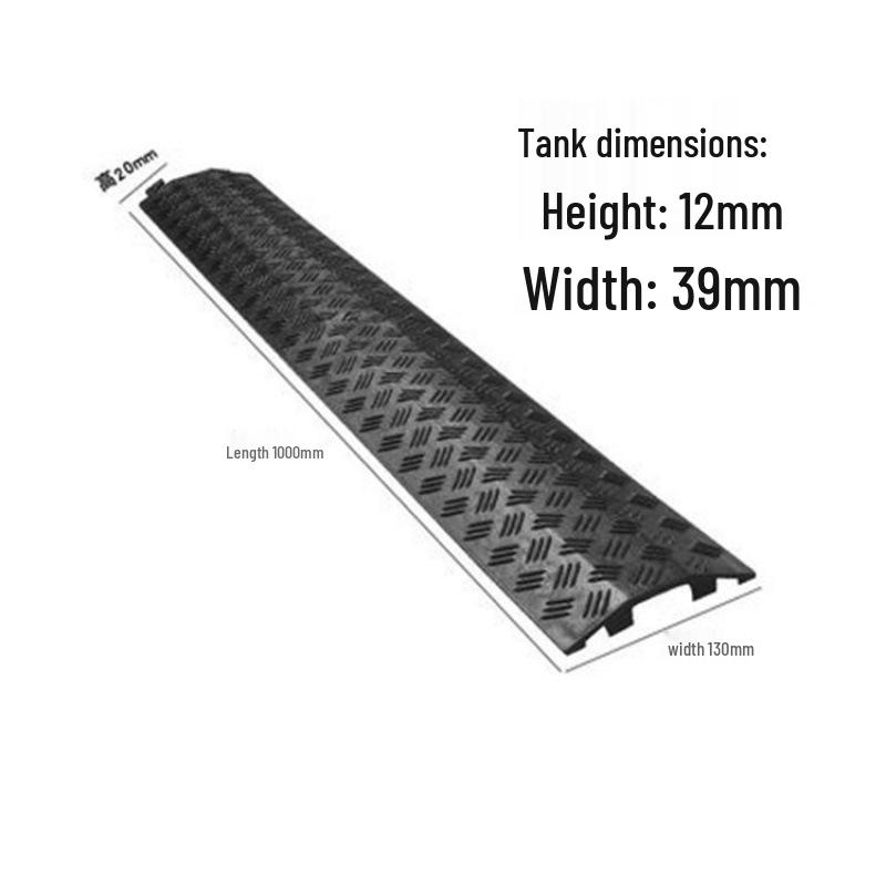 Cable Trunking Speed Bump: PVC Indoor/Outdoor Wire Protection Channel & Road Crossing Cover