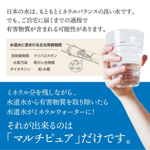 UAC0827-GN Water Purifier Cartridge [Compatible with UZC2000, UC17021, UNC1000, and BUC12001] [Removes 17+3 Substances] Under-Sink Type Cartridge (UAC