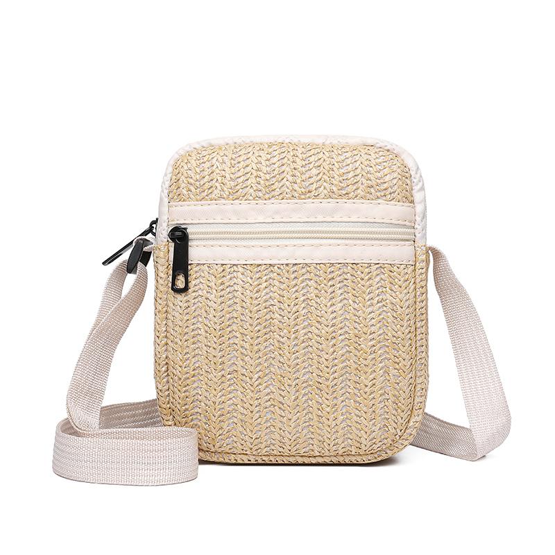 

Durable Casual Straw Shoulder Bag – Water-Resistant and Practical, Suitable for Shopping, Travel, and Everyday Use