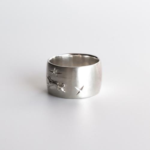Idusum Star Chaser Ring (Star Shard Bold Silver Ring) (Stellar)