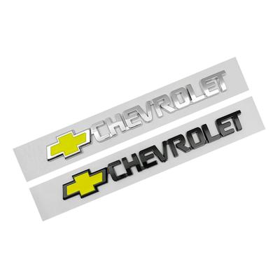 Pour Logo CAPTIVA IMPALA LACETTI CRUZE MALIBU AVEO Sail SILVERADO Autocollant ABS Décoration Coffre Autocollant Carrosserie Voiture Garde-boue Emblème