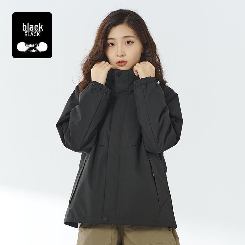 Women's 3-in-1 Detachable Fleece-Lined Outdoor Mountaineering Suit