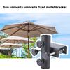 Sturdy Iron Adjustable Balconies Umbrellas Holders Portable Accessory for Outdoor Patios Deck Windproof Designs