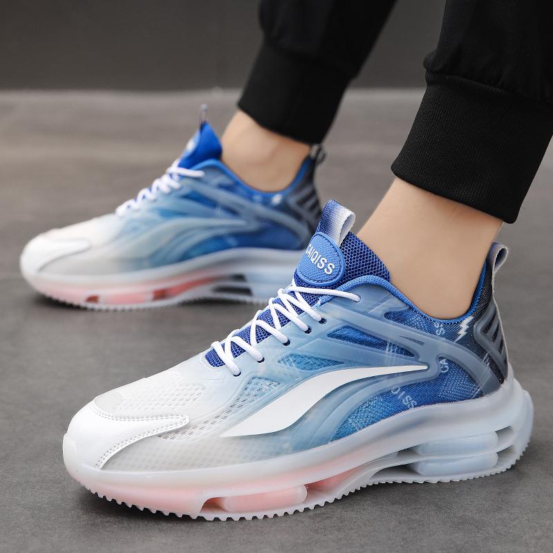 Men’s Sports Shoes Women Running Sneakers Basketball Shoes Thick Sole Height Increase Couple Unisex Jogging Shoes