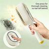 Electric Spray Hair Brush 2-In-1 Misting Hair Brush With Water Spray Reduce Frizz Anti-Static Retractable Steam Massage Comb