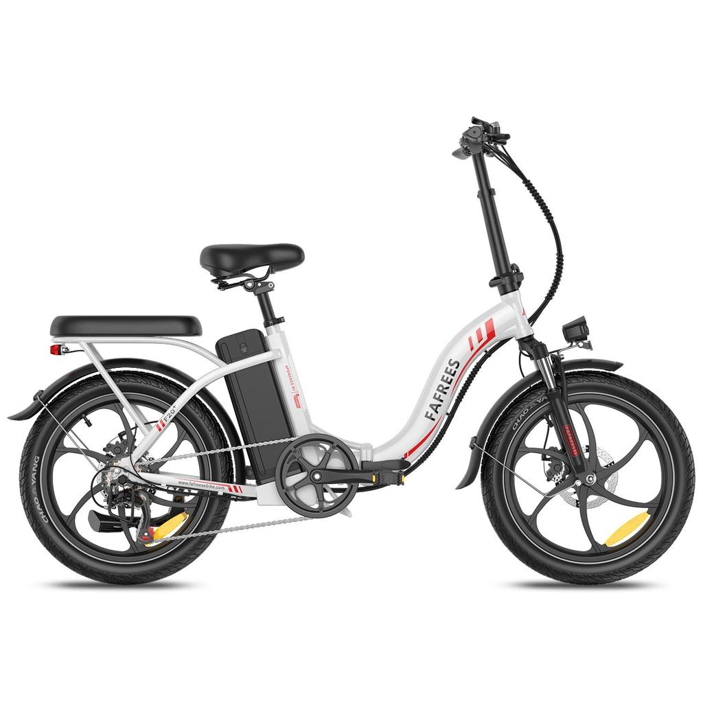 Bicicletta Elettrica Pieghevole All-Terrain FAFREES F20+ 20×3.0 Pneumatici Grasso Motore 250W Batteria 36V20Ah E-Bike da Città per Pendolari per Adulti