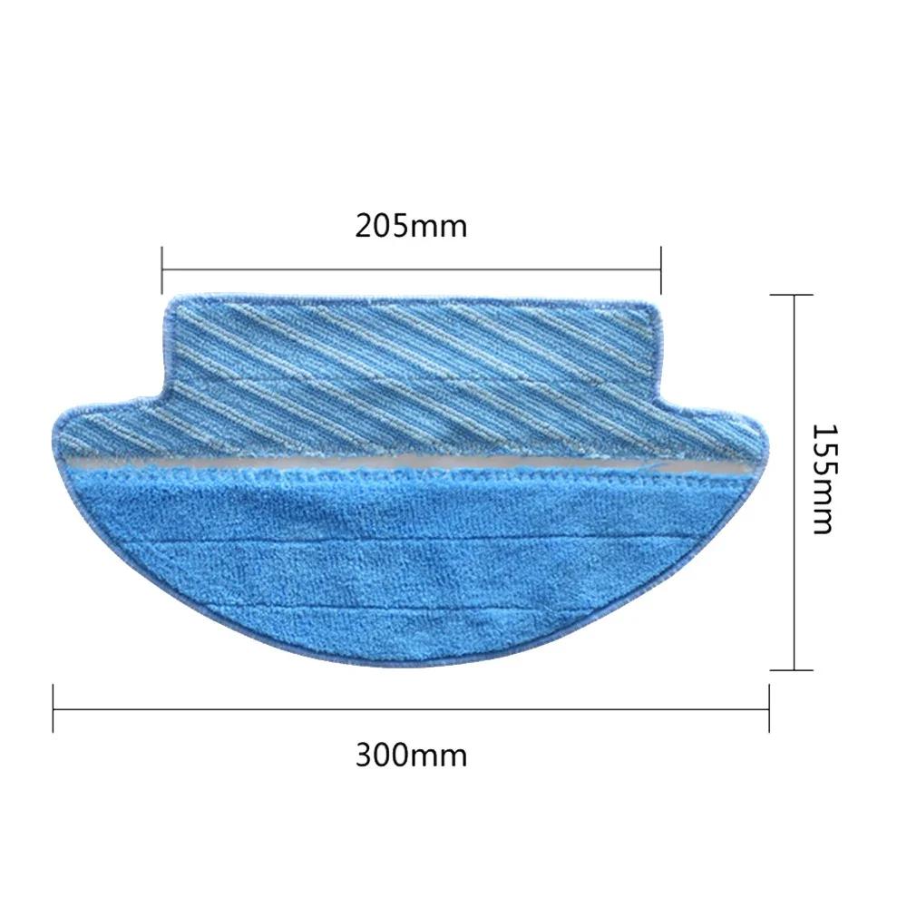 Filtro HEPA com escova rotativa e escova lateral, filtro de tanque de água para aspirador de pó Cecotec Conga série 3090, peças, pano para esfregão, acessórios