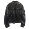 Made In Italy Mesh Leather Jacket 50 Black Men's Used