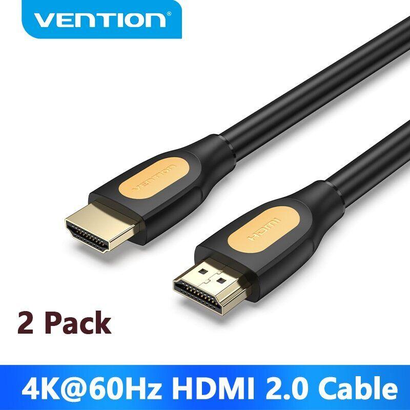 

2 Pack HDMI Cable for Mi Box Xiaomi PS4 60Hz HDMI 2.0 Splitter Cabo HDMI Swicth