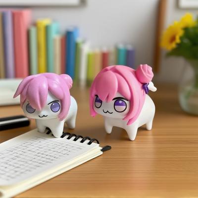 Non-movable Doll Collection Version Scale Doll Desktop Ornaments With One Accessory