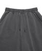 LEE Pigment-Dyed Capri Sweat Shorts Pigment Charcoal