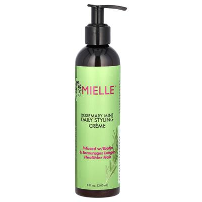 Mielle, Daily Styling Cream, Rosemary Mint, 8 Fl Oz (240 Ml)