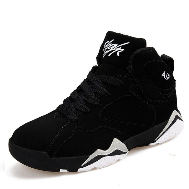 Basketball Shoes Men's High-top Couple Sneakers Young Students Training Sports Casual Shoes