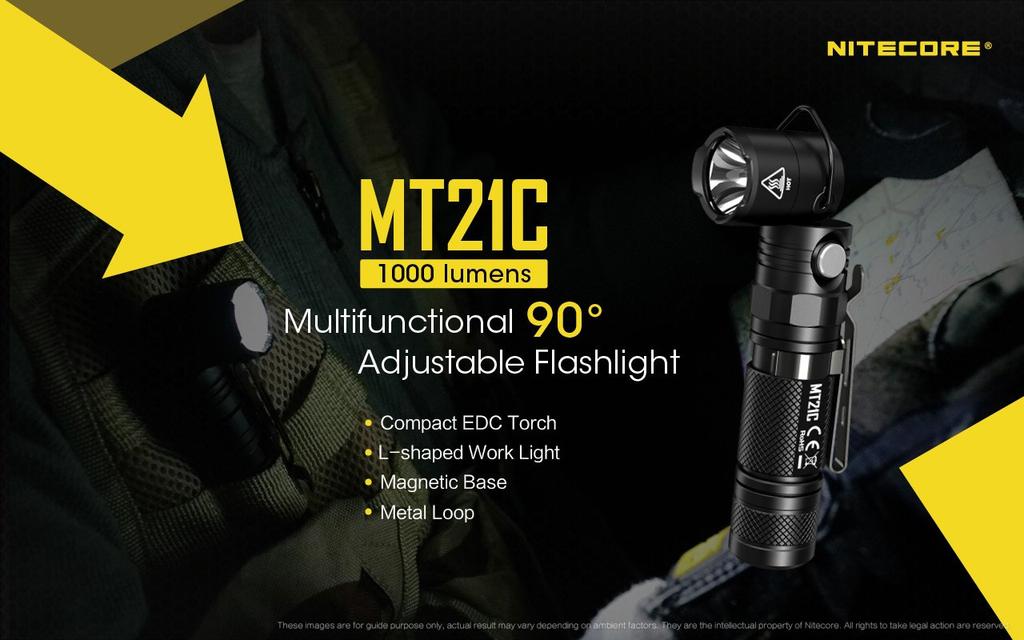 Nitecore MT21C Torch Black -