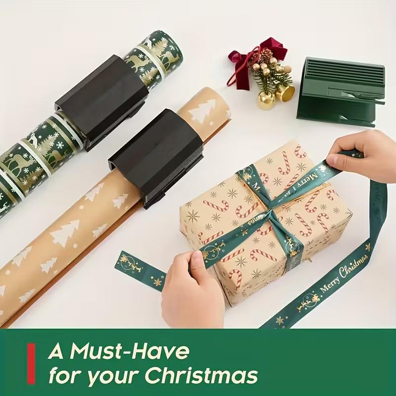 Manual Paper Cutter, High-Precision Slider Trimmer for Gift Wrapping & Scrapbooking, Craft DIY, Battery-Free for Office/Home