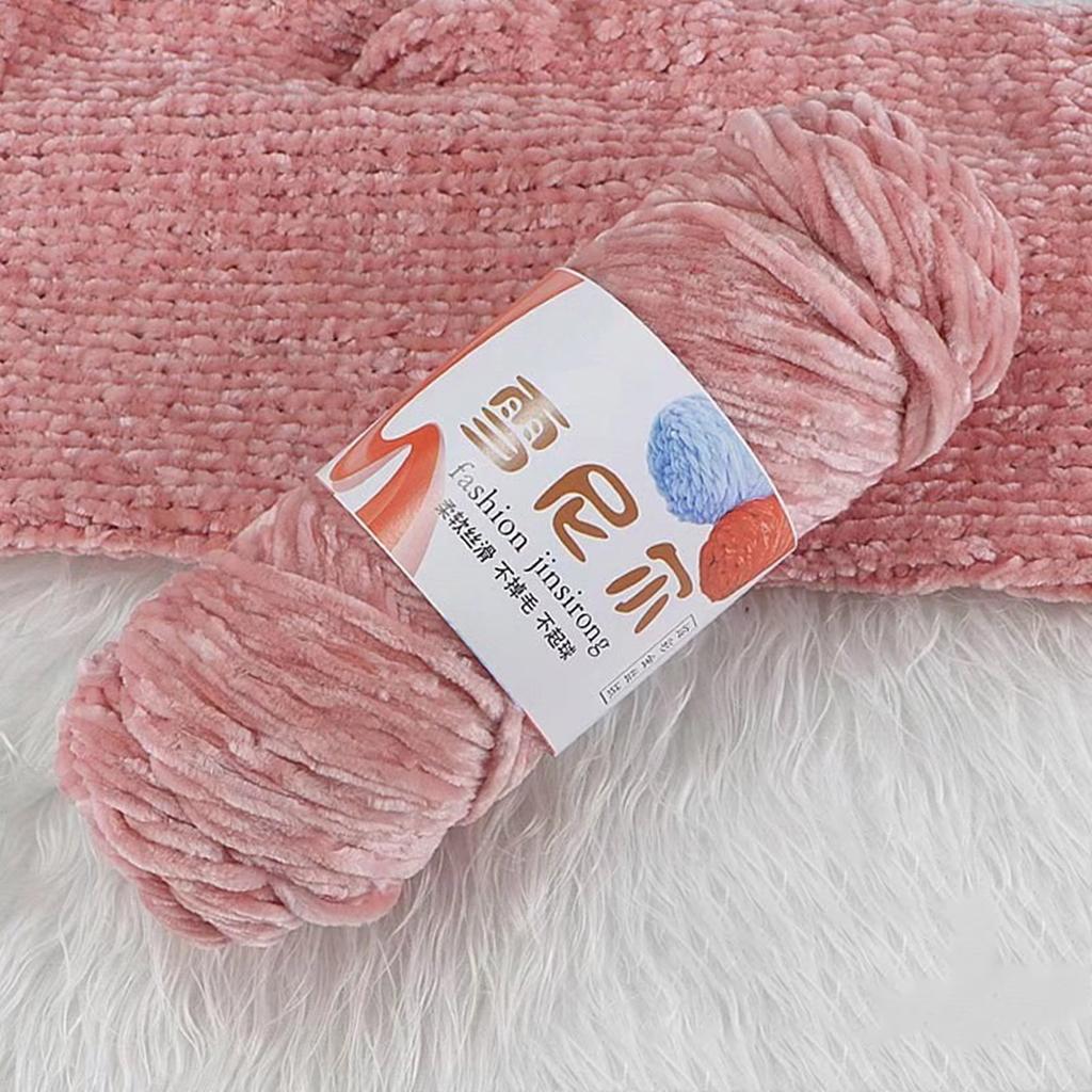 Christmas Winter Knitting Wool Yarn 4mm Diameter Hand Knitting Thread for Cardigan Scarf Hat Making Suitable for Woman