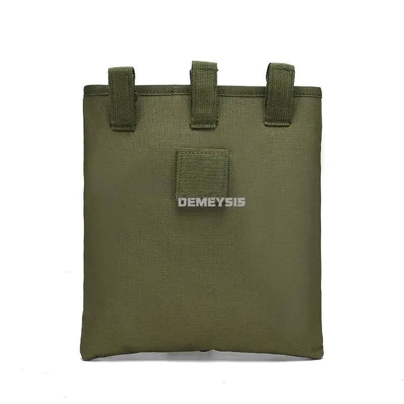 Molle Dump Magazine Pouch Mag Drop Pouches Hunting CS Gun Ammo EDC Bag Recycling Storage Bag