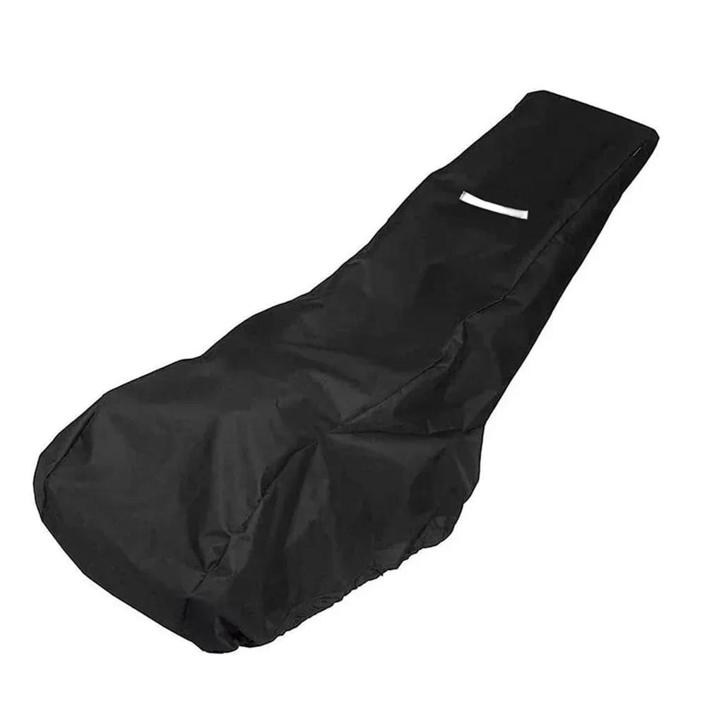 210D Polyester Abdeckung Rasenmäherabdeckung Gartenpflege 195*108*66cm Allwetter-Schutz Für Elektrischen Rasenmäher
