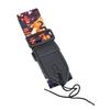 Ethnic Style Polyester Guitar Strap - Folk Classical Design, Widened Shoulder for Electric and Bass Guitars.