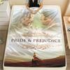 Pride and Prejudice2005 pattern Flannel Blanket, High quality Comfortable for All Seasons, Home Decor, Warmth and Comfort, Perfect for Gifts.