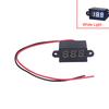 Dc 3.0V-30.0V Digital Car Voltmeter Automotive Voltage Meter Waterproof 12V Led Display Voltage Monitor Tester Motorcycle Car