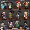 Demon Slayer Tanjiro Kamado Nezuko anime cartoon figure blind box creative  statue model ornament surprise gift box