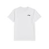 Li Ning T Shirt Unisex Standard White ATSV677-2