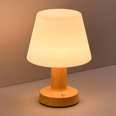 Grenzüberschreitende minimalistische LED-Pilz-Tischlampe mit USB, weiches Licht für Schlafzimmer oder Nachttisch.