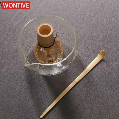 1/2/3 pièces Bol à Matcha Japonais Verre Texturé Martelé Bol à Thé Accessoires de Service à Thé Outils à Thé de la Dynastie Song Bols à Thé Kung Fu Vintage