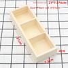 Solid Wood Retro Multi Compartment Storage Box Desktop Creativity Miscellaneous Sorting Grid