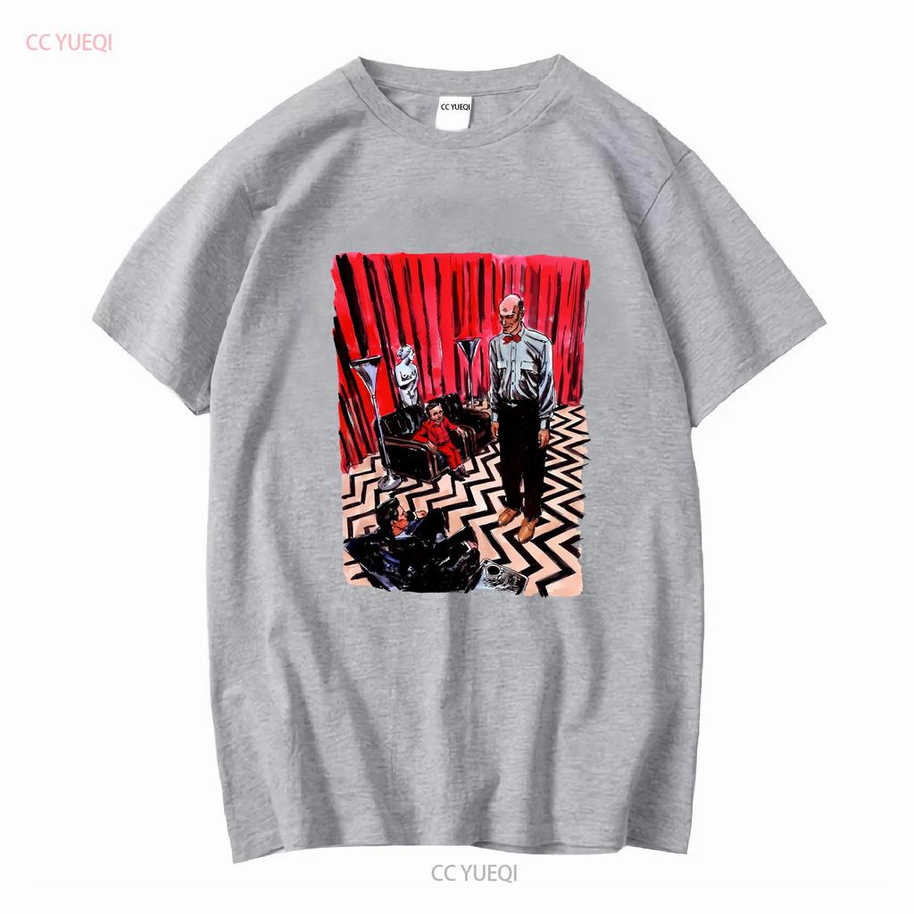 T-shirt Twin Peaks vintage Lavata Unisex Traspirante Alla moda Elegante Top Per l'Uso Quotidiano Casual Versatile Comodo Morbido