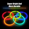 100pcs - Bracelets lumineux fluorescents jetables, 100 pièces, bâtons lumineux, décoration, portables, Non to