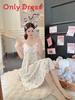 Girl Sleepwear Long Camisole Dress Ice Silk Breathable Summer Homewear For Teens