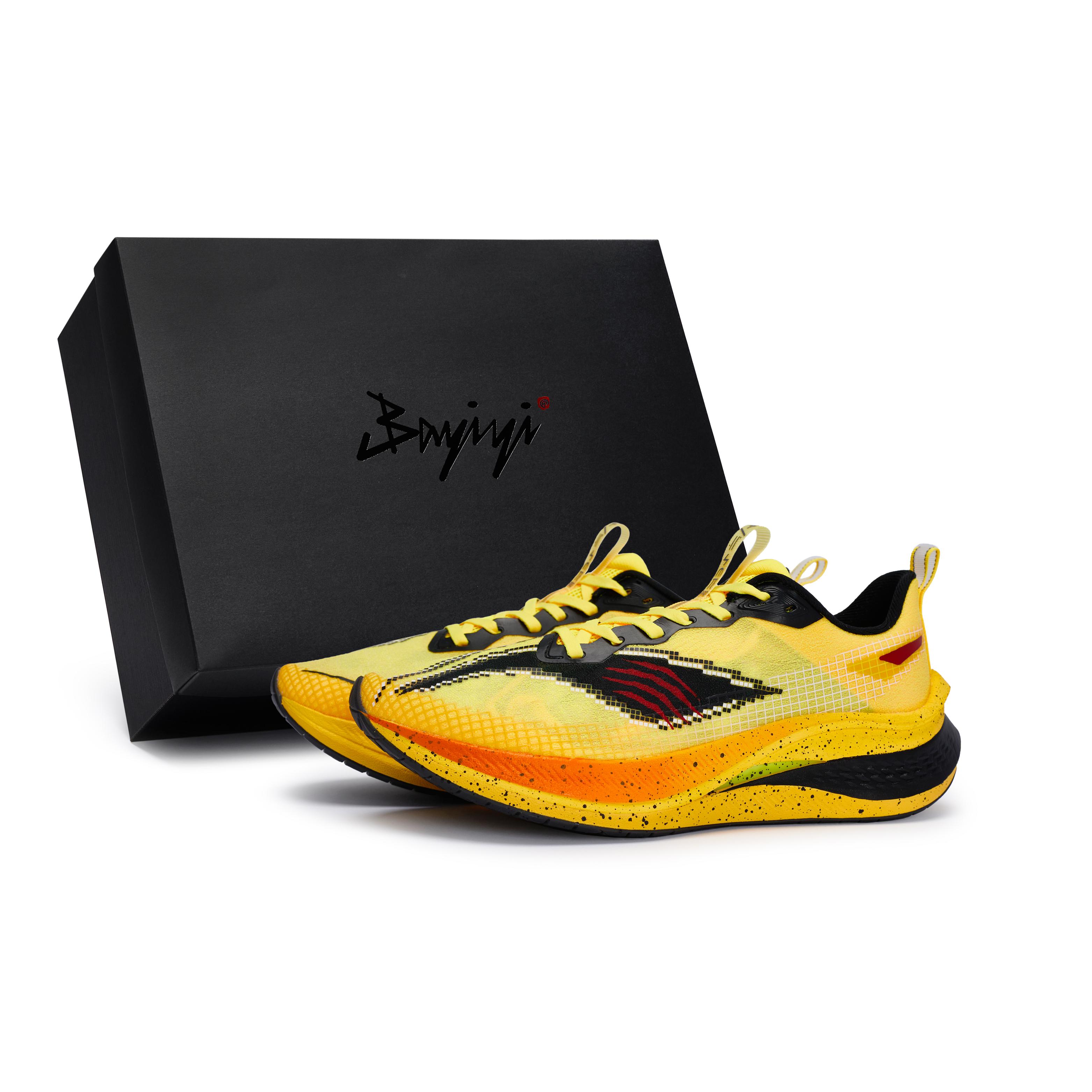 

Li Ning Red Hare 7 Pro Slip Resistant Abrasion Resistant Low top Running Shoes Men s Yellow Black Orange ARPU001-22(Team80-S-BOX) 44