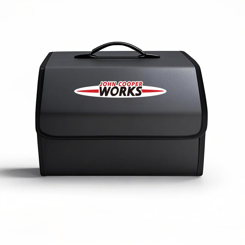 Auto-Emblem-Aufbewahrungsbox Faltbare Auto-Kofferraum-Organizer-Tasche Für MINI WORKS One Cooper JCW R60 R59 R58 R57 R56 R55 R53 R52 F55 F56.