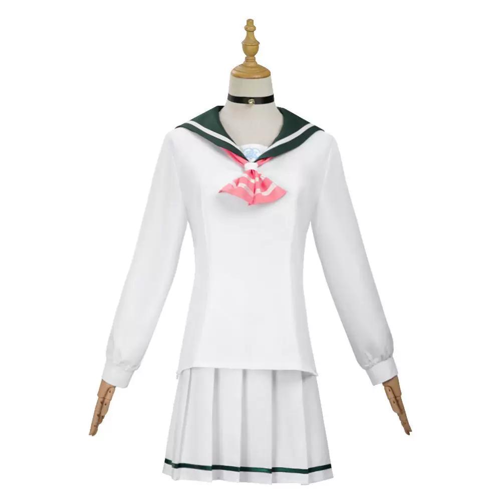 Blue Archive Kyouyama Kazusa Cosplay Costume, Sailor Uniform Halloween Anime Game Outfit