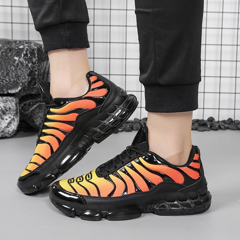 36-45unisex Sneakers Men's Plus Size Fashionable and Trendy Cushioned Running Shoes Sports Shoes Casual Men's Shoes