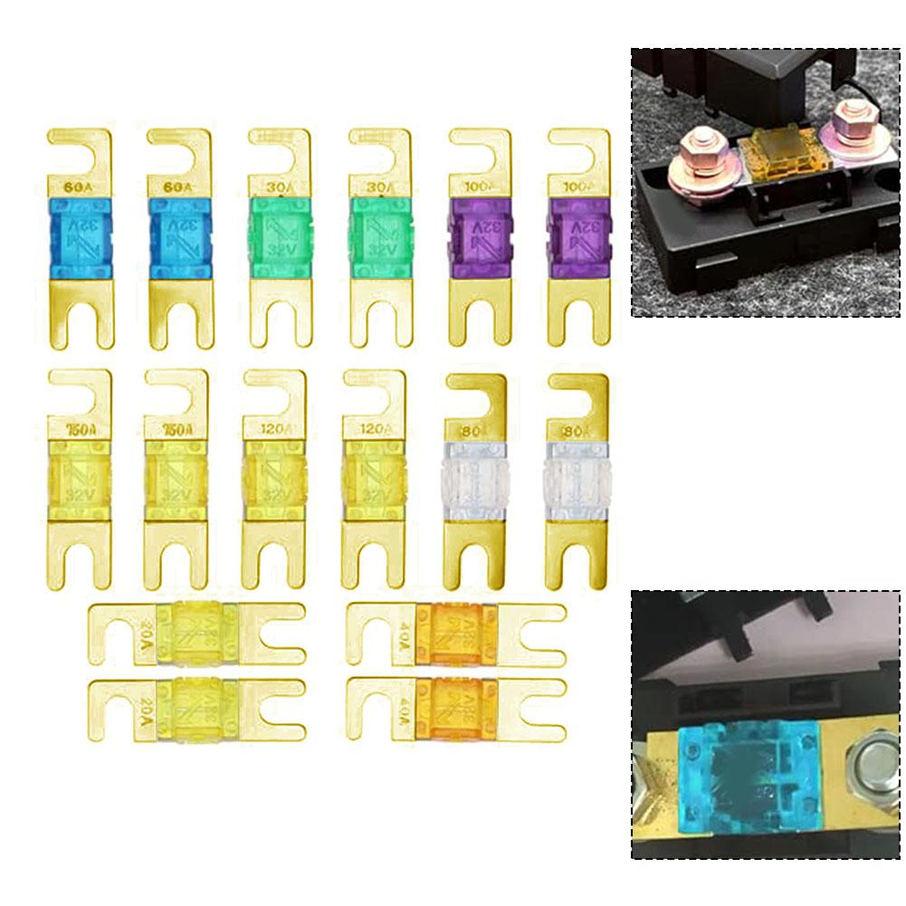 Electronic Fuse For Cars For Marine DC 32V Fuse Easy Installation High Temperature Resistance Melting Resistance