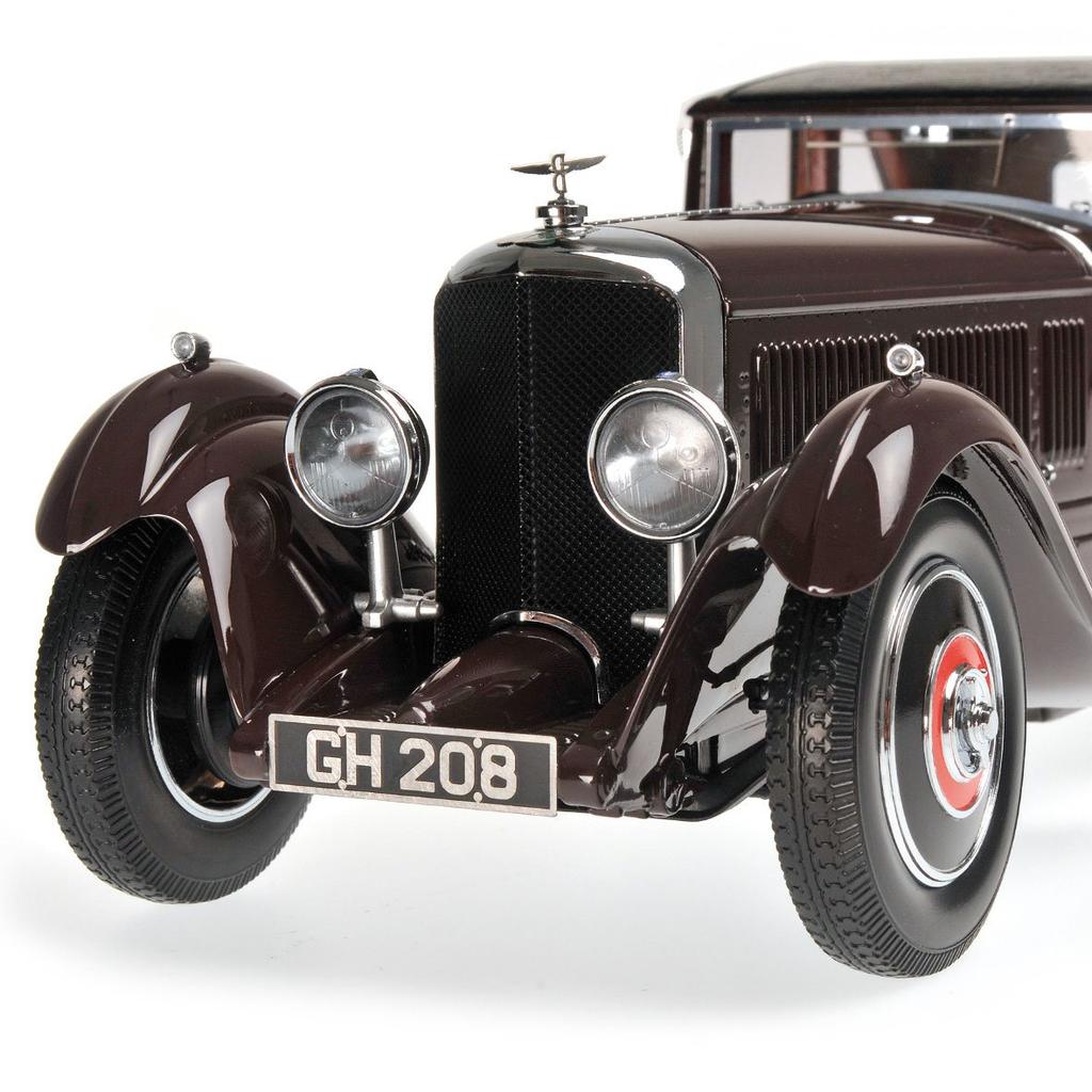 Minichamps Bentley Speed 6 Corsica Coupe 1930 Bordowy 1/18 [Żywica]