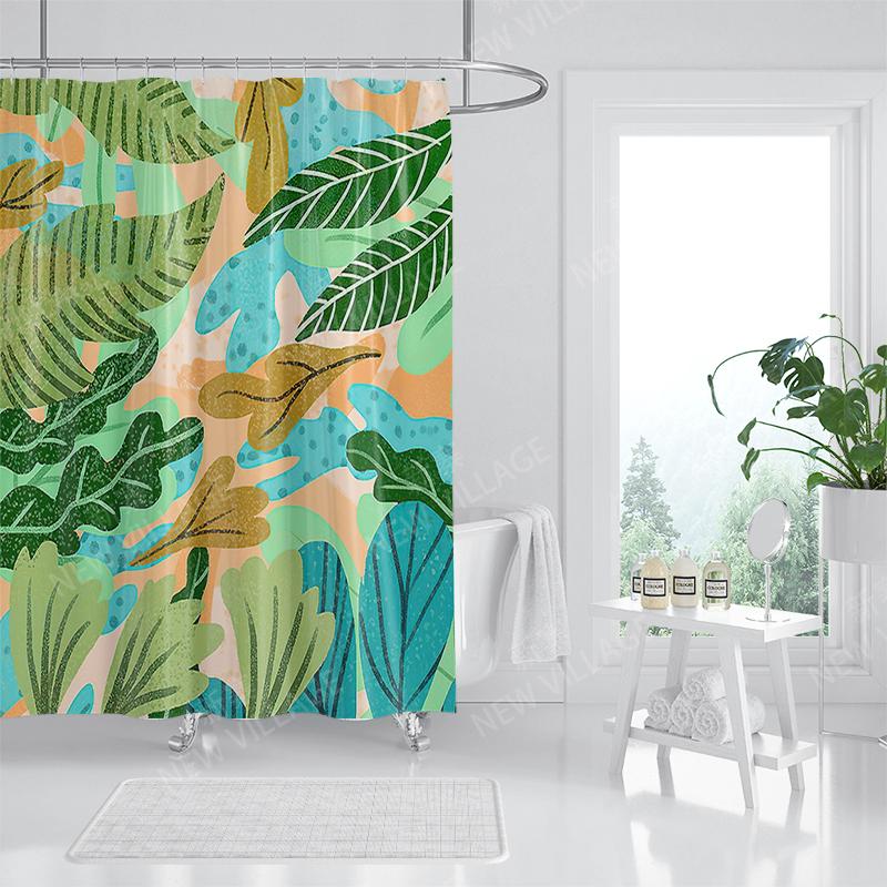 Waterproof Fabric Shower Curtains Bathroom Curtain Accessories Bath Curtain for Shower 180x200cm 240*200 Anime Boho Decoration