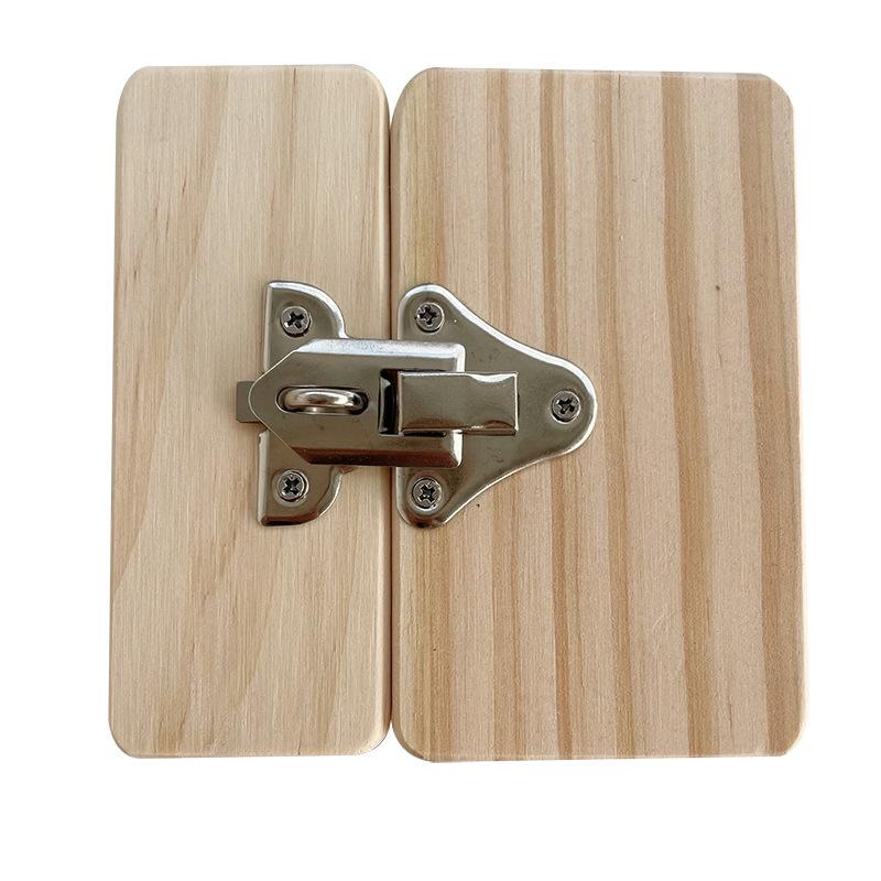 

Kids Montessori Toys Puzzle Unlocking Learning Game Busy Board Accessories Parish Open Teaching Aids Materials For 3-6 Year Olds