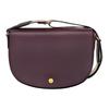 Épure Leather Insert Adjustable Cotton Shoulder Strap Calfskin Shoulder Bag Women's Burgundy 10296HFY119