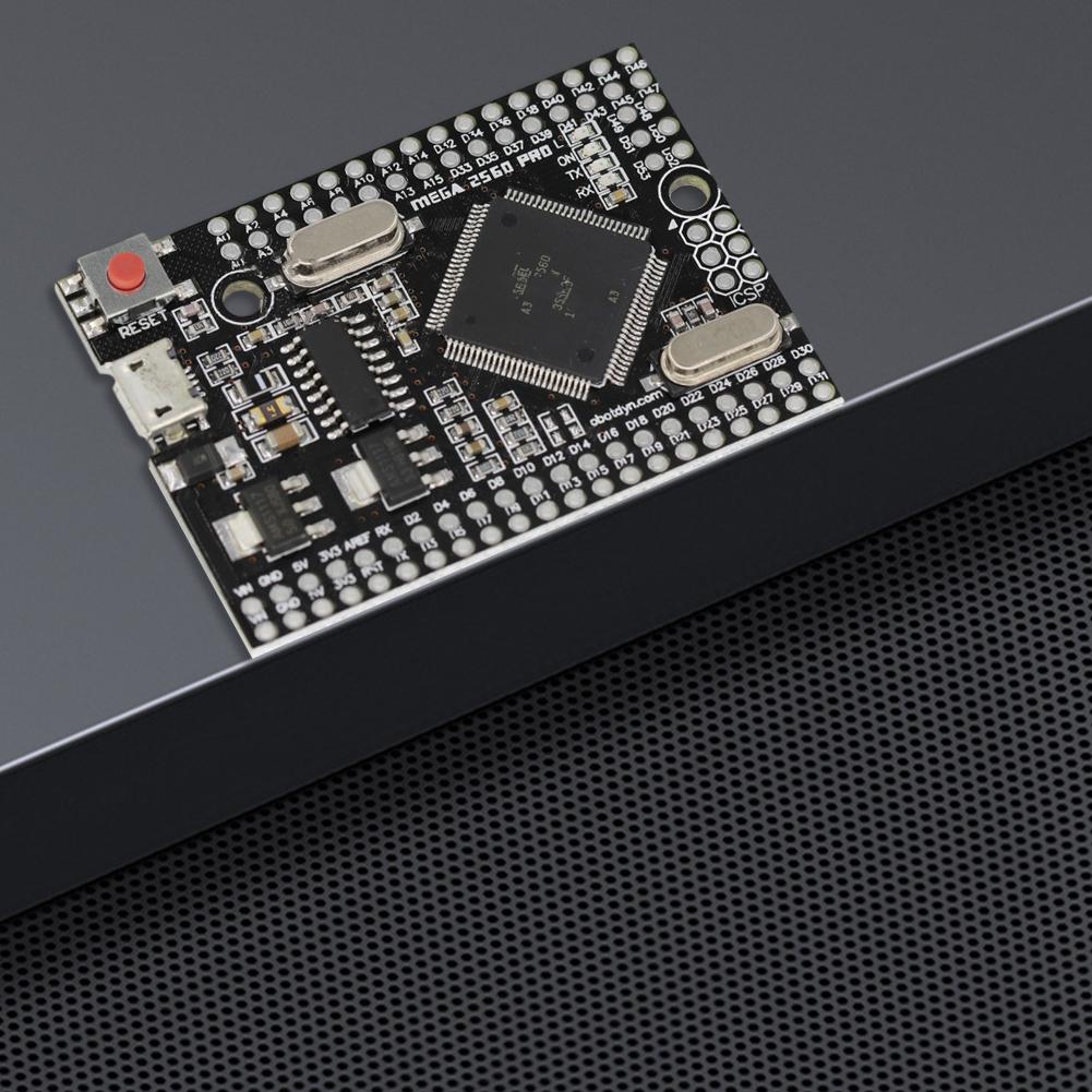 Mega2560 Pro DIY Electronics Project Board 16 MHz With Male Pinheaders Embed CH340G ATmega2560-16AU Compatible for Arduino Mega