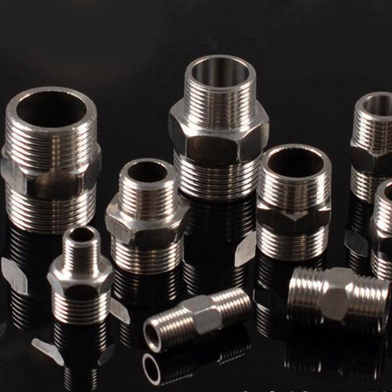 Bathroom Shower Extender Stainless Steel Shower Hose Extension Pipe Universal Hose Extender Coupler Plumbing Fittings