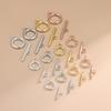 Accessories 925 Sterling Silver IO OT Clasp 18 Gold Plated Chain Necklace Bracelet Connecter for Fine Jewelry Making