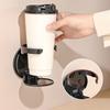 Portable Purpose Cup Holder Adhesive Mount Design For Car Office Home Strong ABS Construction Space Saving Organizer