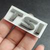 WHAQY1 3D Metal Logo TSI Emblem Letters Car Trunk Badge For VW TSI Decal Sticker Accessories