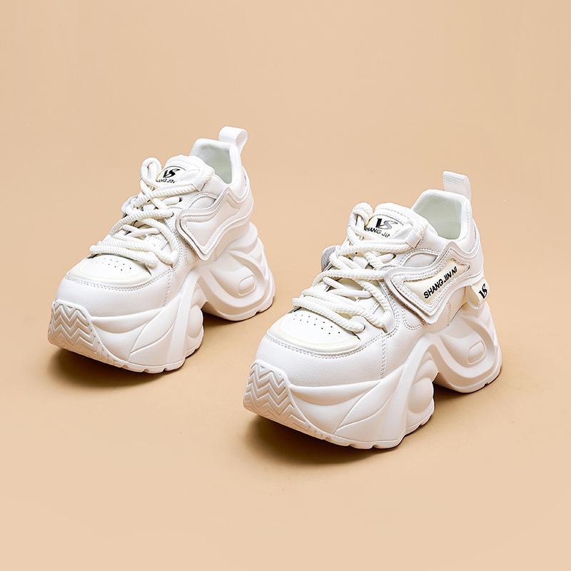 

Showing small feet and increasing height, dad shoes for women s 2025 autumn and winter new thick-soled casual versatile European sports women s shoes 34
