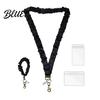 Estuche para DNI con Cremallera Set de Cordón Elástico Retráctil Estilo Scrunchie Elástico